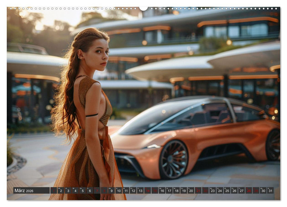 Edel, schnell, elegant (CALVENDO Premium Wandkalender 2026)