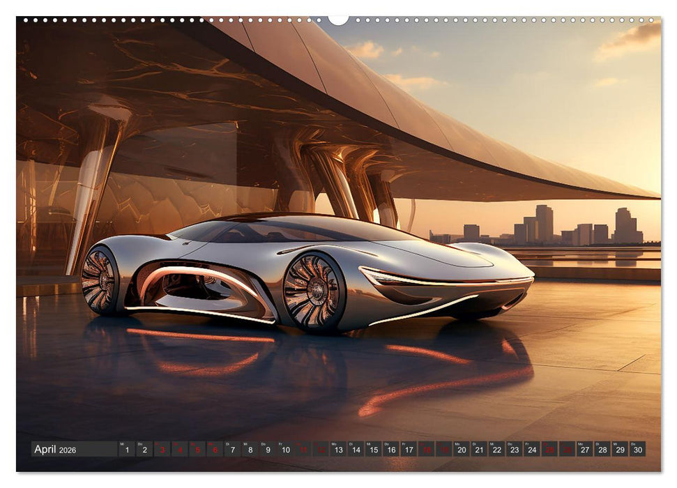 Edel, schnell, elegant (CALVENDO Premium Wandkalender 2026)