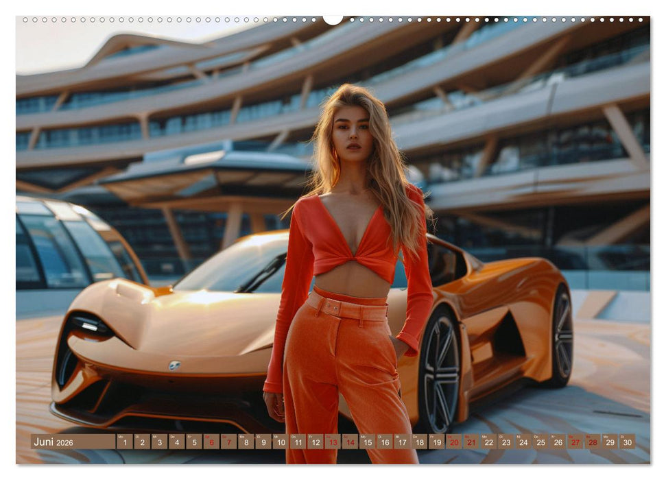 Edel, schnell, elegant (CALVENDO Premium Wandkalender 2026)