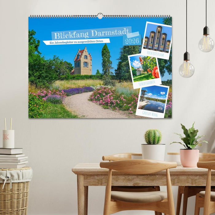 Blickfang Darmstadt! (CALVENDO Wandkalender 2026)