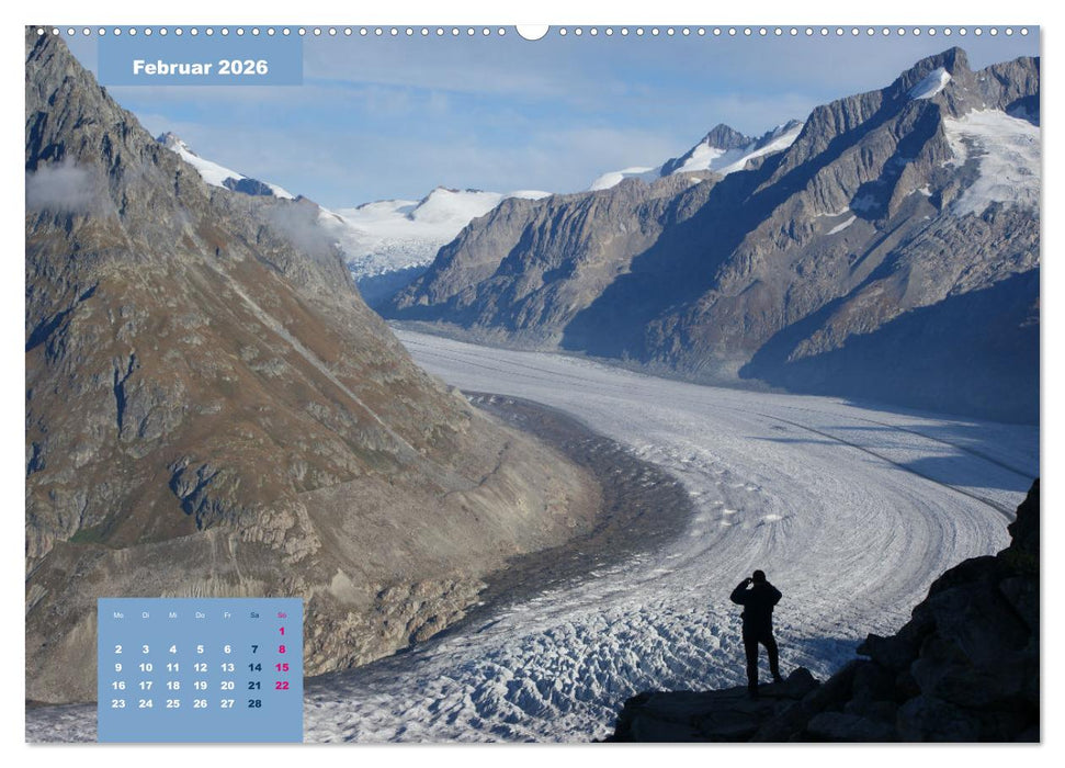 WANDERN über Stock und Stein in der Schweiz (CALVENDO Premium Wandkalender 2026)