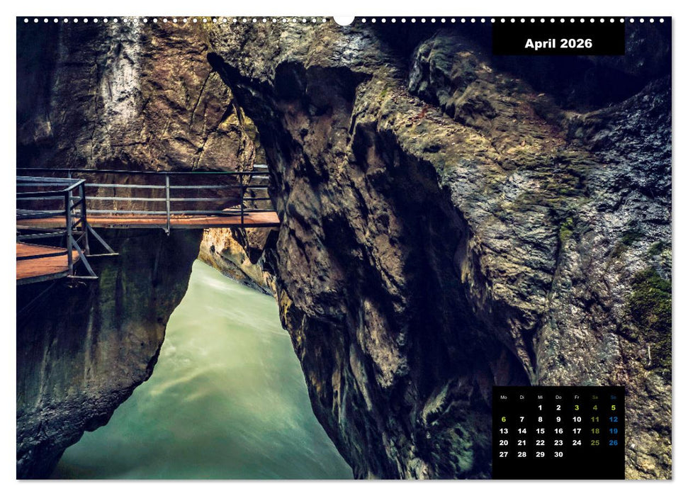 WANDERN über Stock und Stein in der Schweiz (CALVENDO Premium Wandkalender 2026)