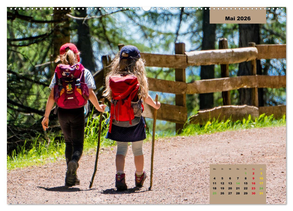 WANDERN über Stock und Stein in der Schweiz (CALVENDO Premium Wandkalender 2026)