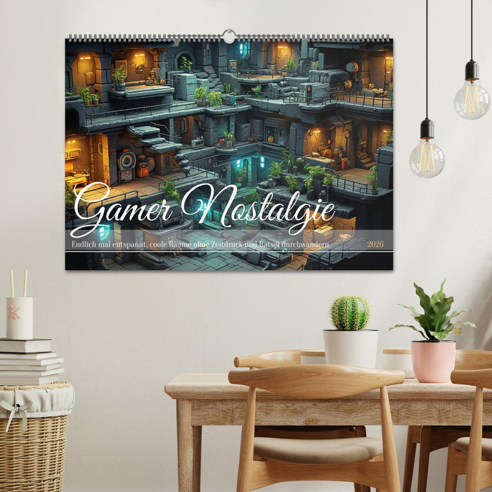 Gamer Nostalgie (CALVENDO Wandkalender 2026)