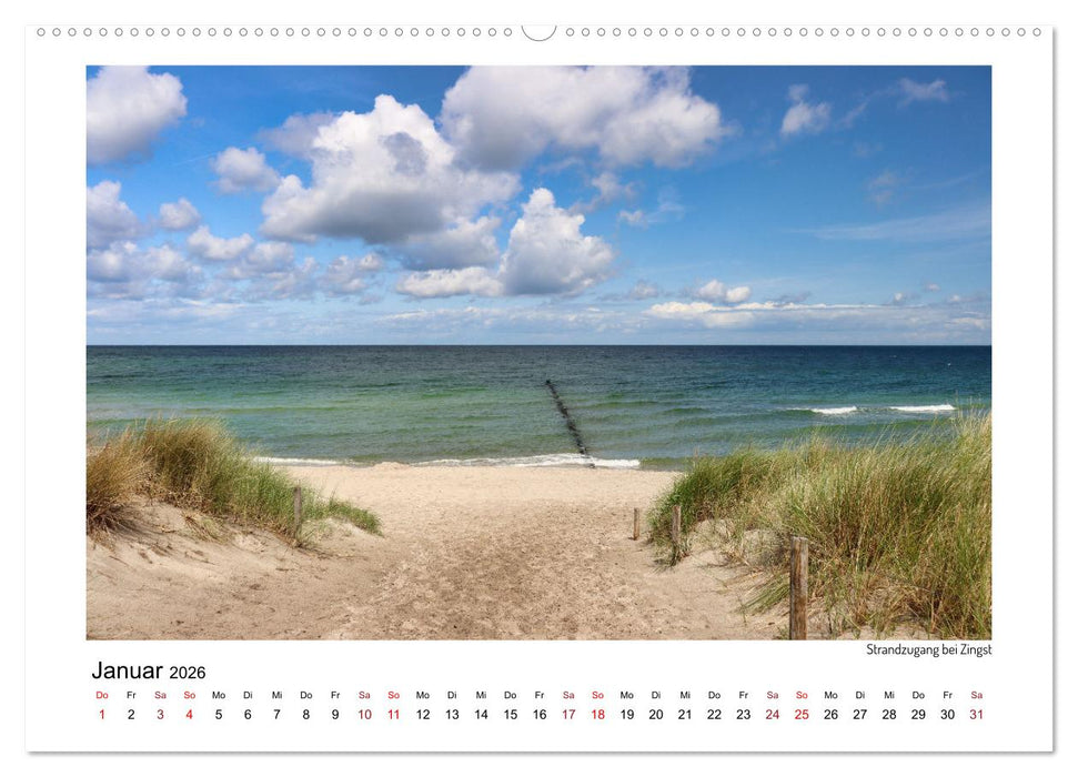 Vorpommern mit Rügen (CALVENDO Premium Wandkalender 2026)