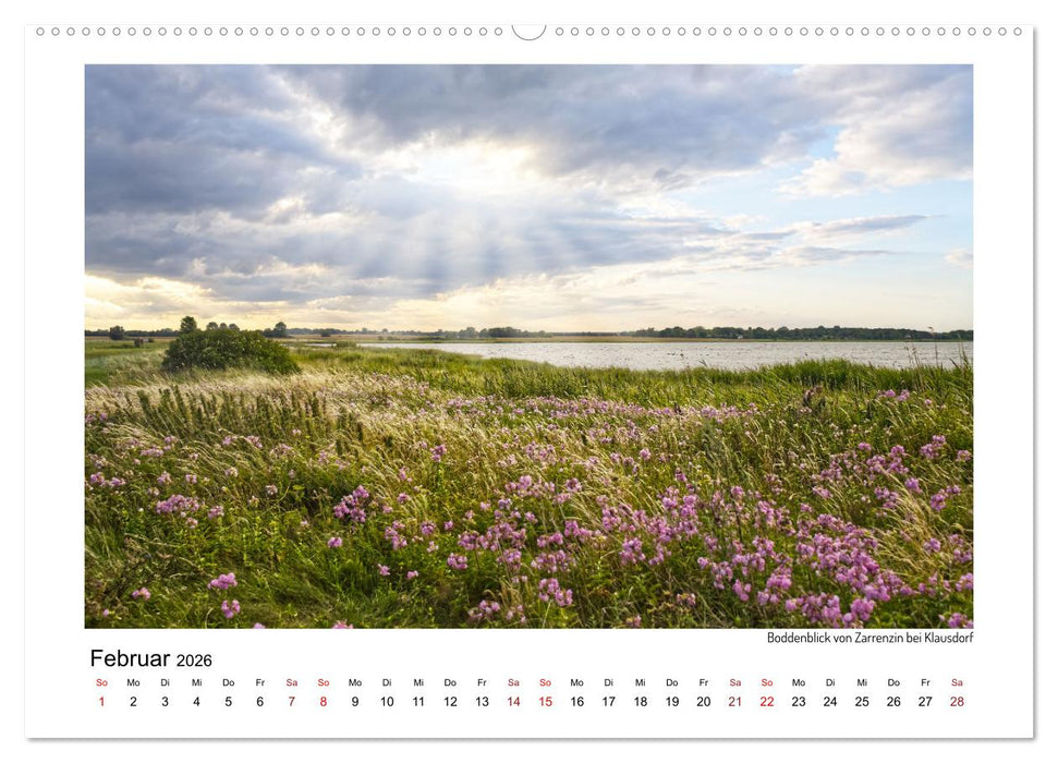 Vorpommern mit Rügen (CALVENDO Premium Wandkalender 2026)