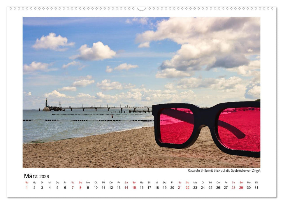 Vorpommern mit Rügen (CALVENDO Premium Wandkalender 2026)