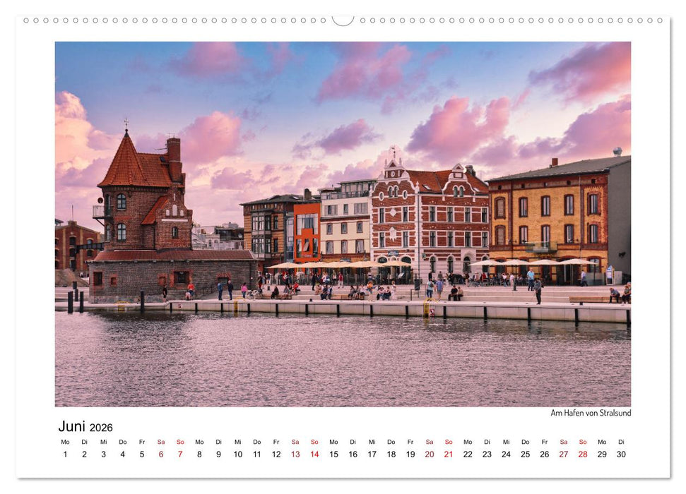 Vorpommern mit Rügen (CALVENDO Premium Wandkalender 2026)