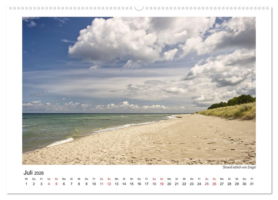 Vorpommern mit Rügen (CALVENDO Premium Wandkalender 2026)