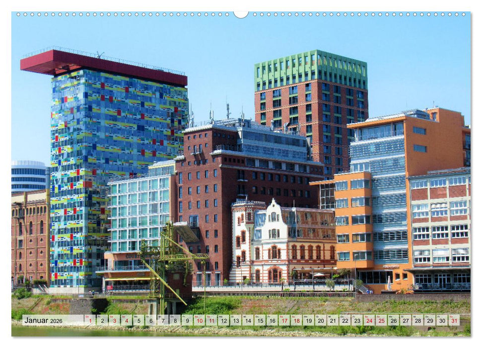 Köln, Düsseldorf, Aachen (CALVENDO Premium Wandkalender 2026)