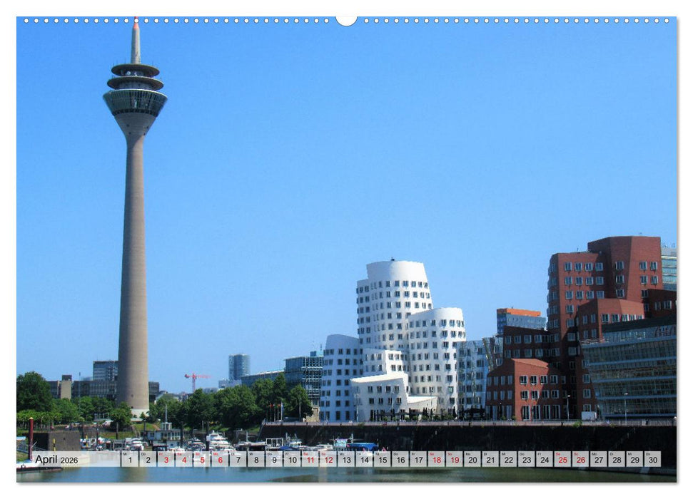 Köln, Düsseldorf, Aachen (CALVENDO Premium Wandkalender 2026)