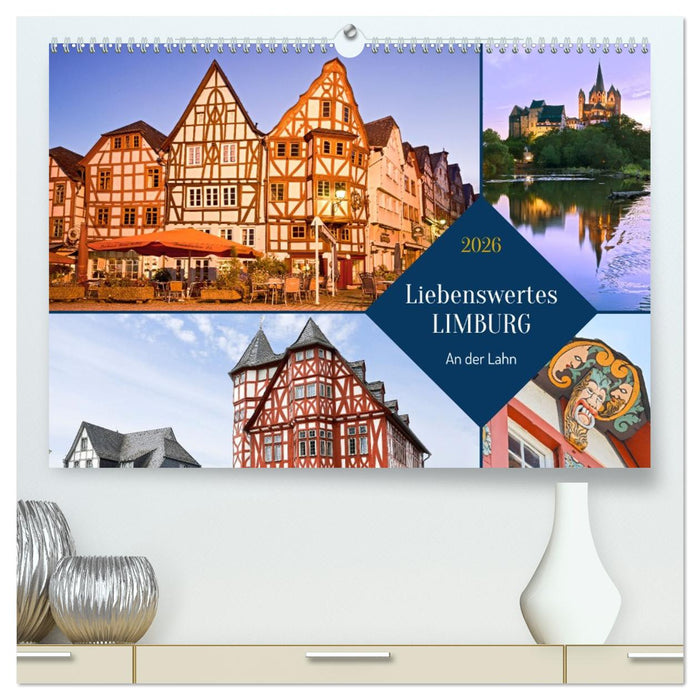 Liebenswertes Limburg (CALVENDO Premium Wandkalender 2026)