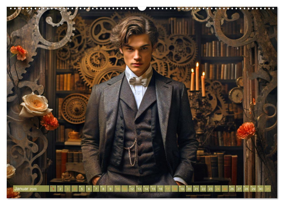 Lesezeichen für das ganze Jahr - 12 Monate mit inspirierender Weltliteratur (CALVENDO Wandkalender 2026)