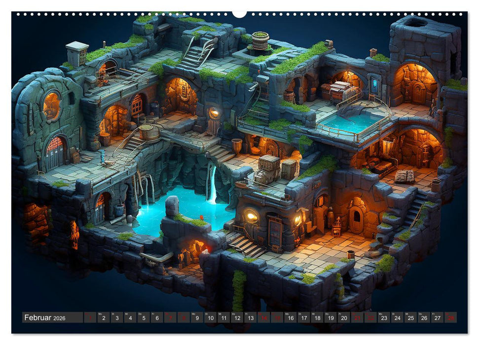 Gamer Nostalgie (CALVENDO Premium Wandkalender 2026)