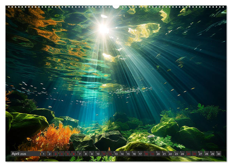 Kalte klare Welt (CALVENDO Premium Wandkalender 2026)