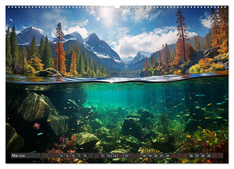 Kalte klare Welt (CALVENDO Premium Wandkalender 2026)