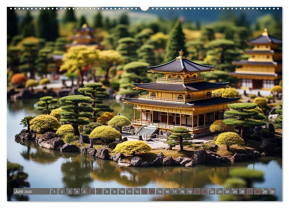 Urlaub in Miniatur (CALVENDO Premium Wandkalender 2026)