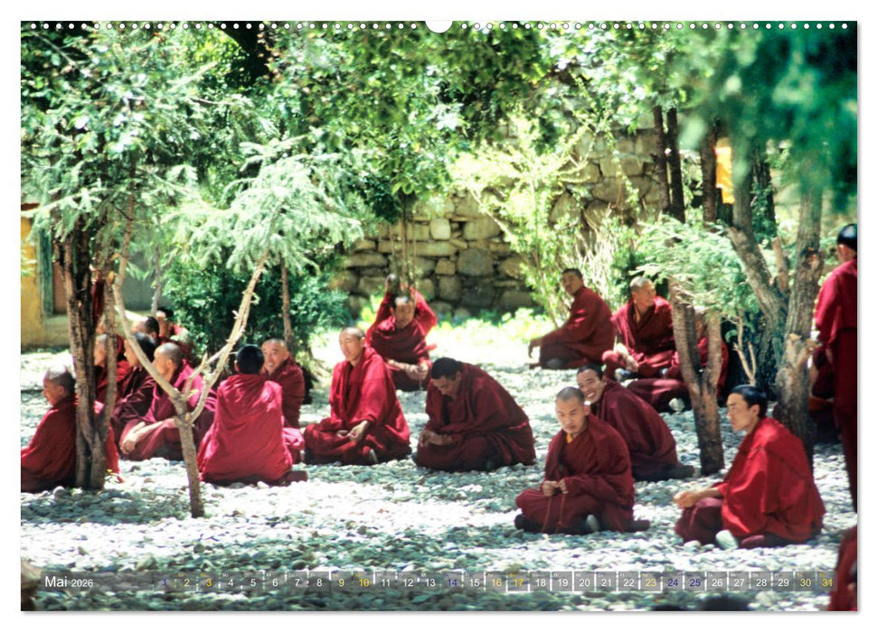 Tibet Das vergessene Land (CALVENDO Wandkalender 2026)