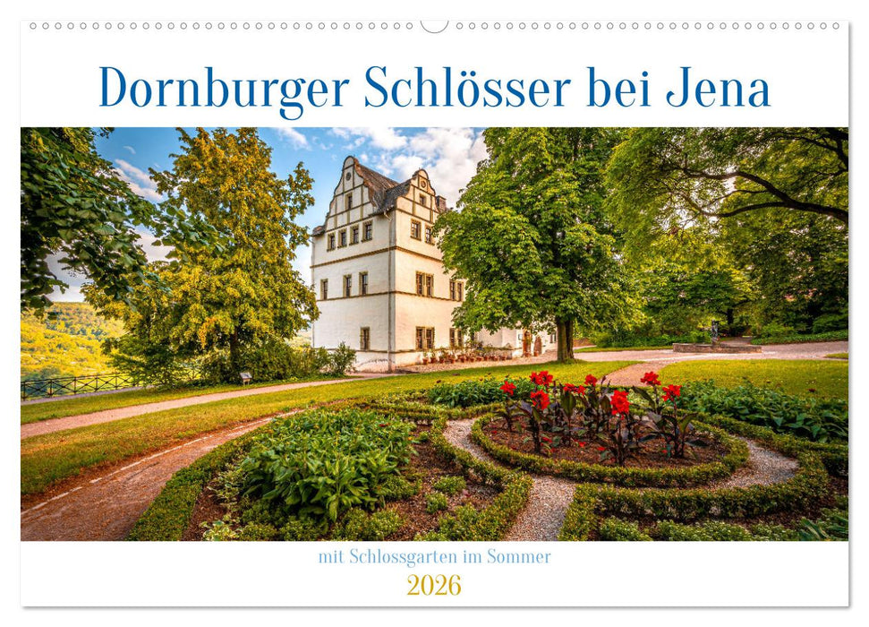 Dornburger Schlösser bei Jena (CALVENDO Wandkalender 2026)