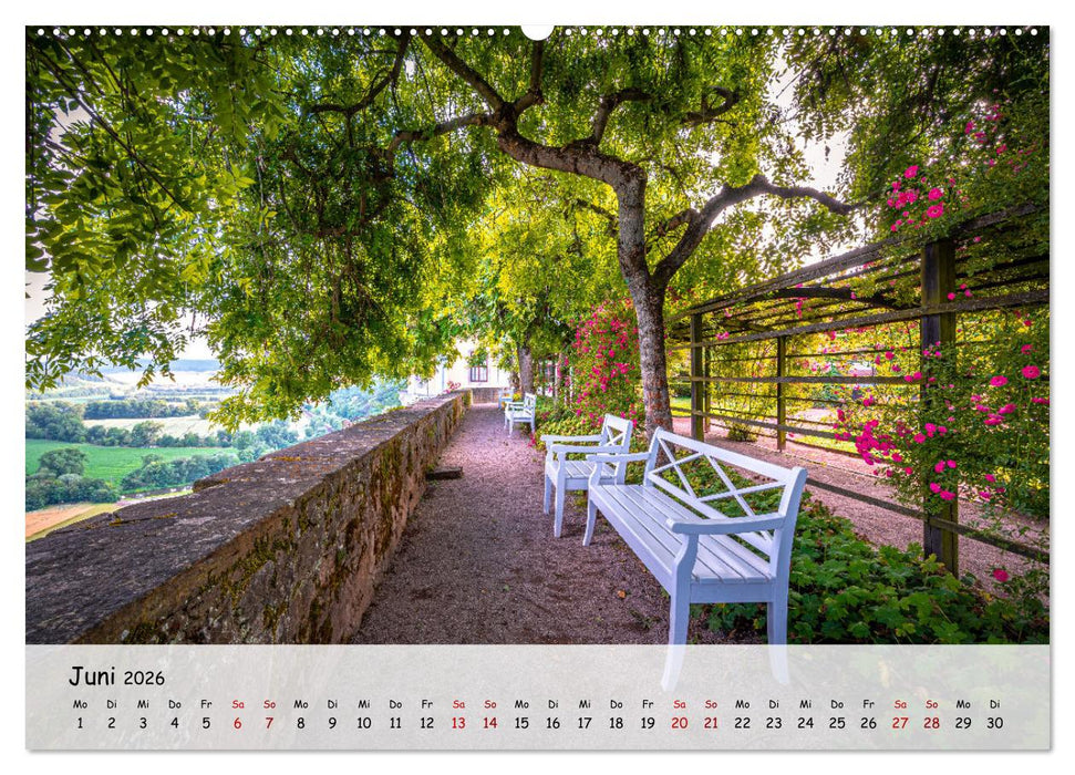 Dornburger Schlösser bei Jena (CALVENDO Wandkalender 2026)