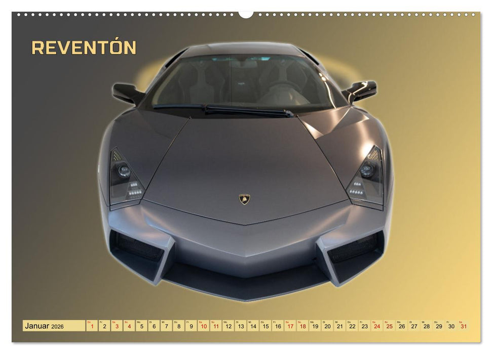 Ikonen der Automobilkunst (CALVENDO Premium Wandkalender 2026)