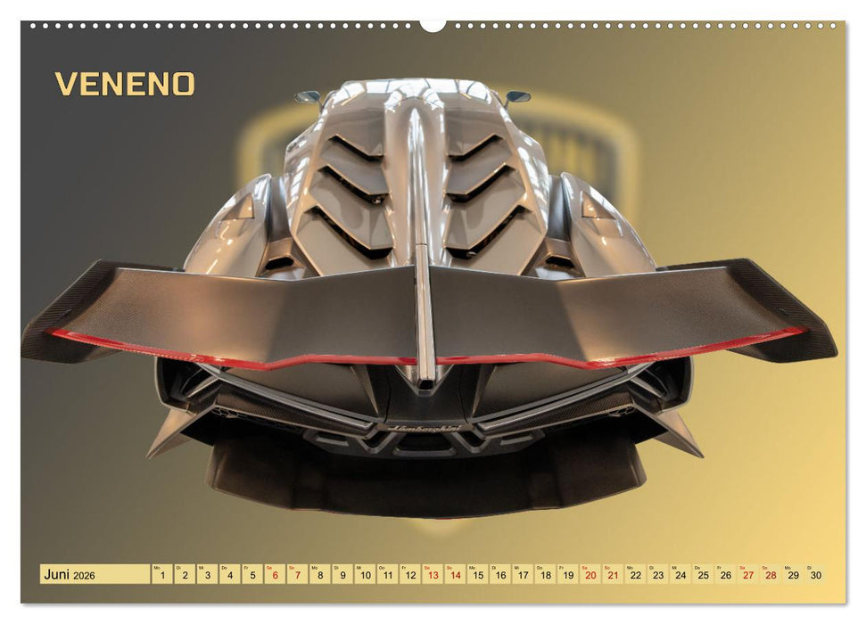 Ikonen der Automobilkunst (CALVENDO Premium Wandkalender 2026)