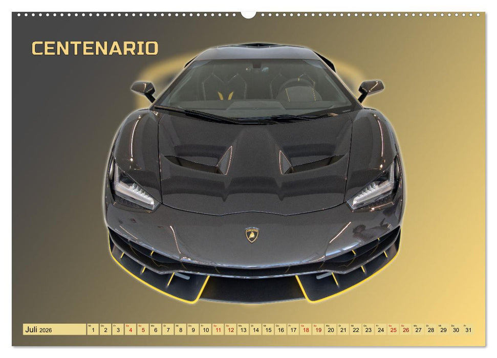 Ikonen der Automobilkunst (CALVENDO Premium Wandkalender 2026)