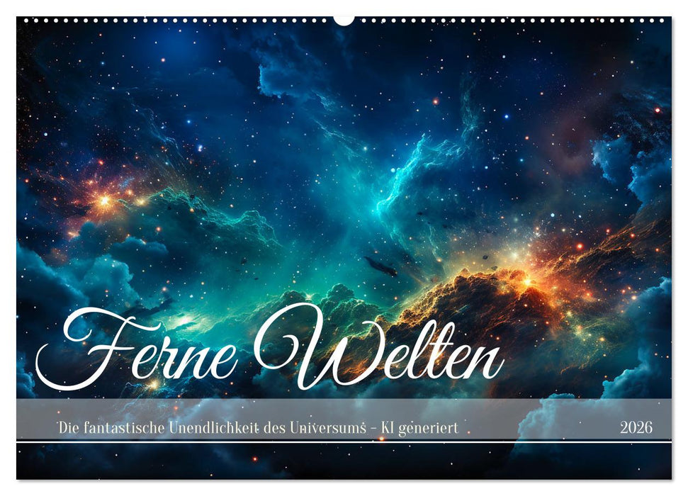 Ferne Welten (CALVENDO Wandkalender 2026)