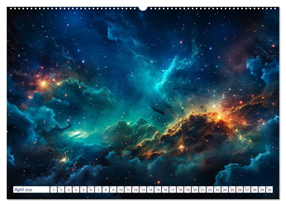 Ferne Welten (CALVENDO Wandkalender 2026)