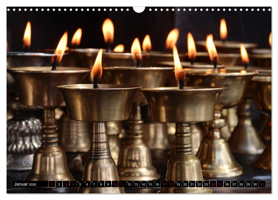 Nepal Impressionen (CALVENDO Wandkalender 2026)