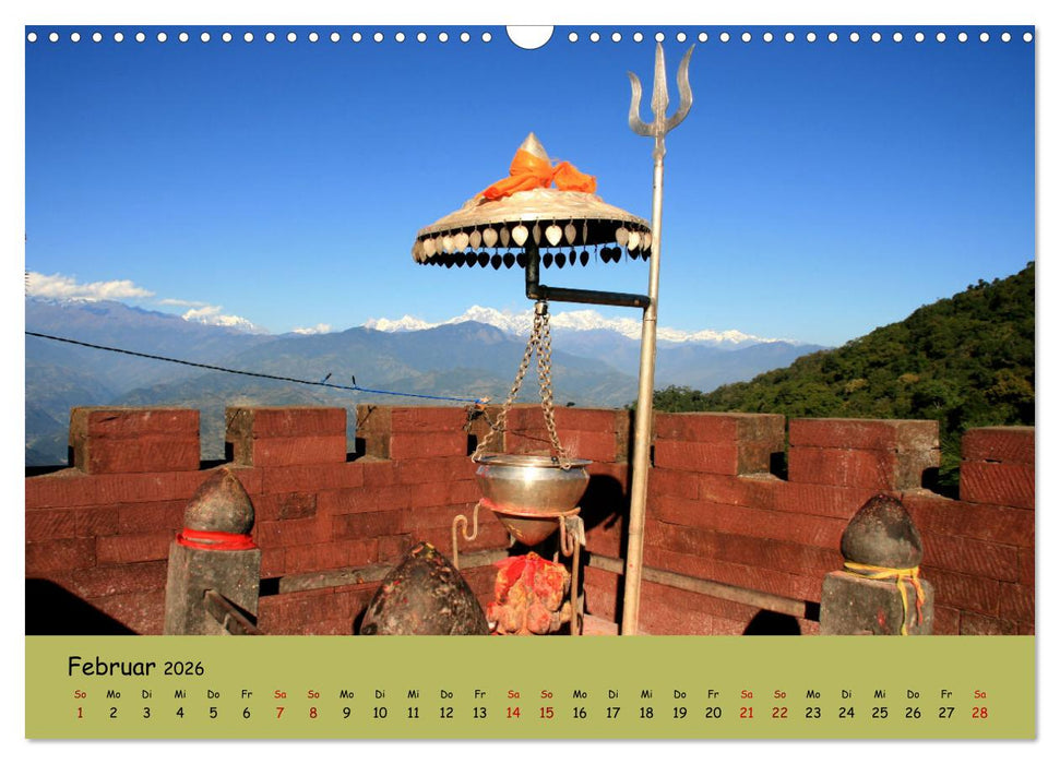 Nepal Impressionen (CALVENDO Wandkalender 2026)
