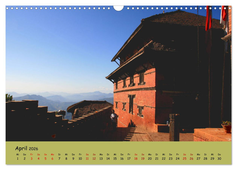 Nepal Impressionen (CALVENDO Wandkalender 2026)