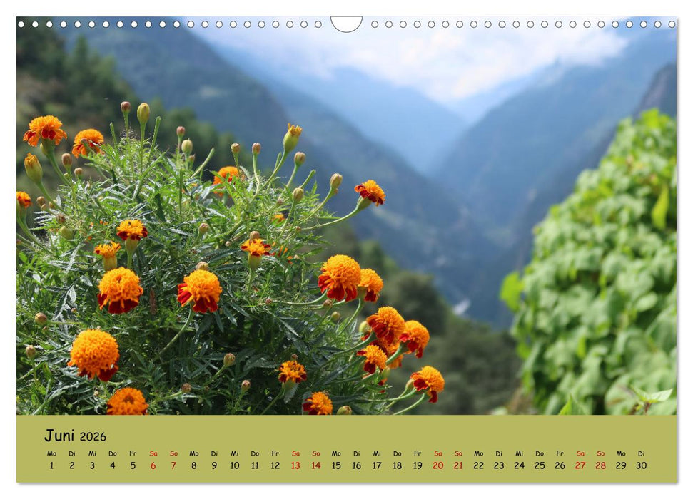Nepal Impressionen (CALVENDO Wandkalender 2026)