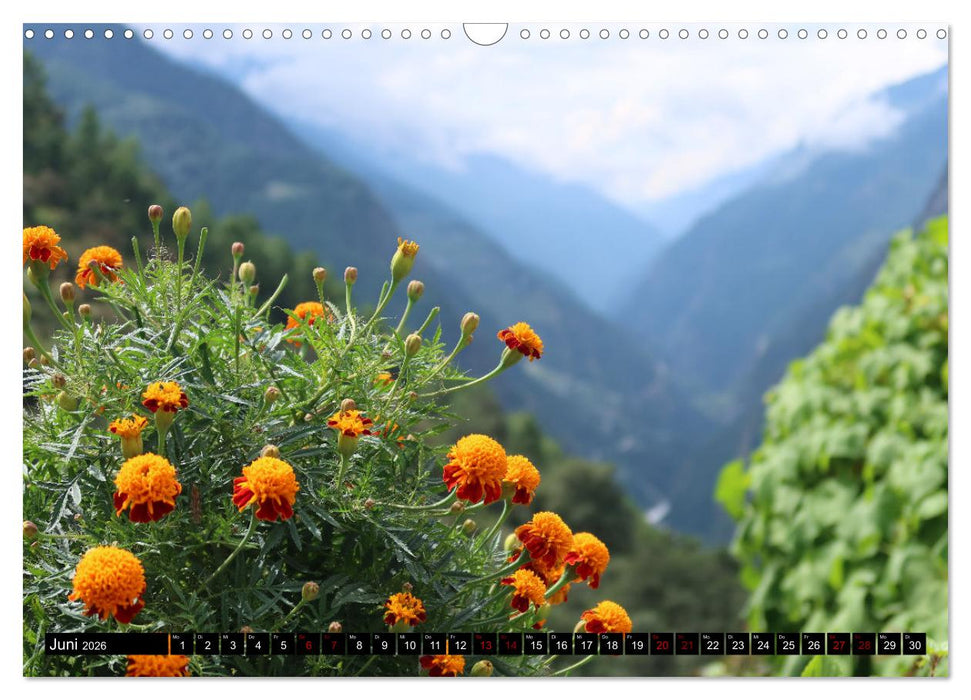 Nepal Impressionen (CALVENDO Wandkalender 2026)
