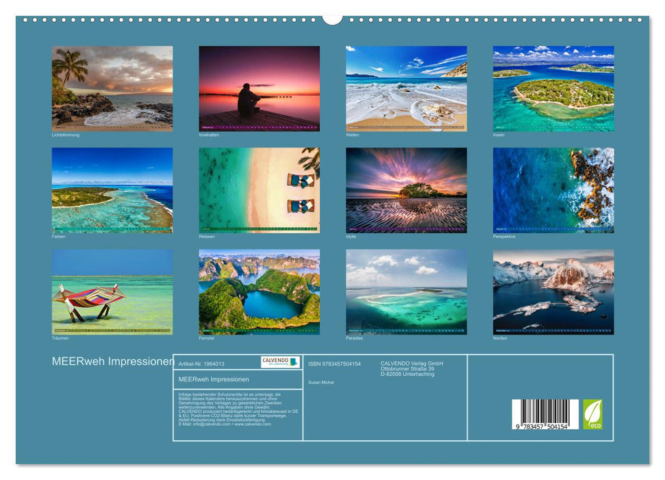 MEERweh Impressionen (CALVENDO Premium Wandkalender 2026)