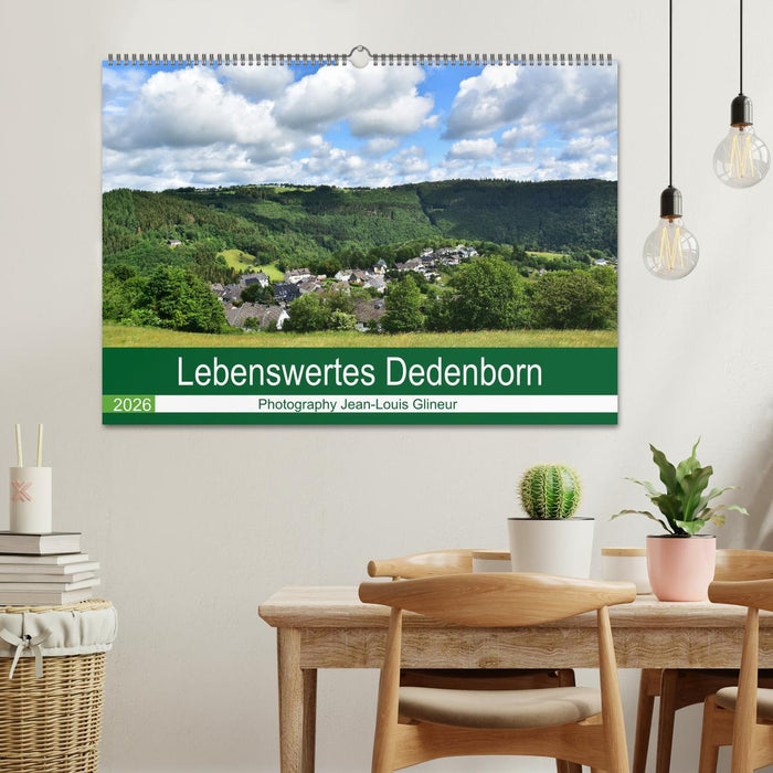Lebenswertes Dedenborn (CALVENDO Wandkalender 2026)