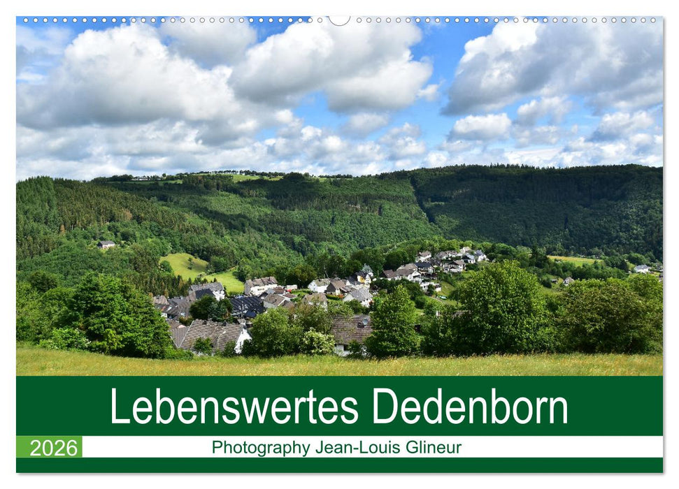 Lebenswertes Dedenborn (CALVENDO Wandkalender 2026)
