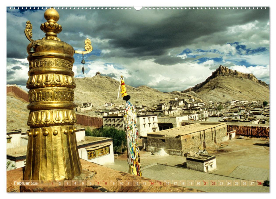 Tibet Das vergessene Land (CALVENDO Premium Wandkalender 2026)