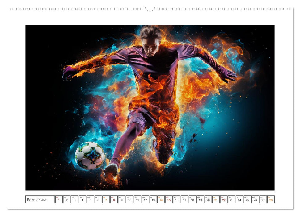 Sportarten (CALVENDO Wandkalender 2026)