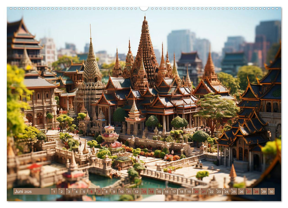 Miniatur Reise (CALVENDO Wandkalender 2026)