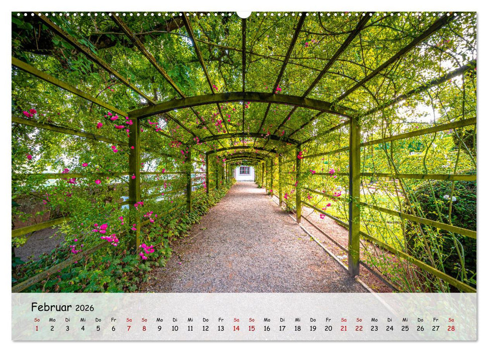 Dornburger Schlösser bei Jena (CALVENDO Premium Wandkalender 2026)