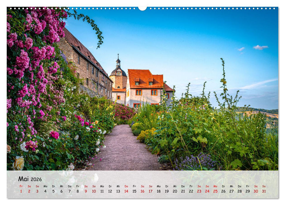 Dornburger Schlösser bei Jena (CALVENDO Premium Wandkalender 2026)