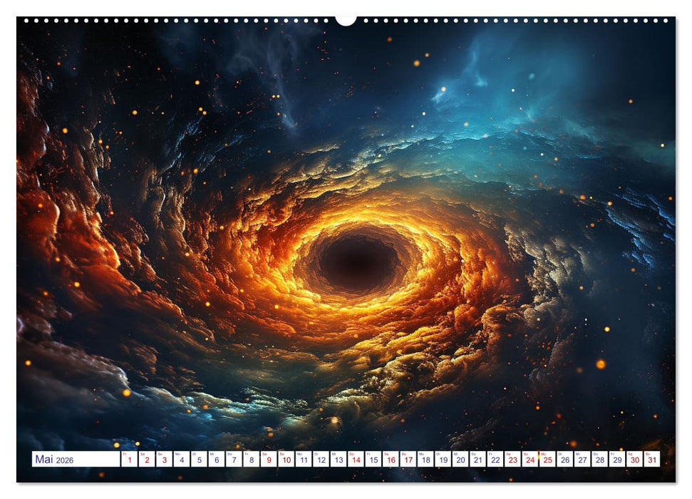 Ferne Welten (CALVENDO Premium Wandkalender 2026)