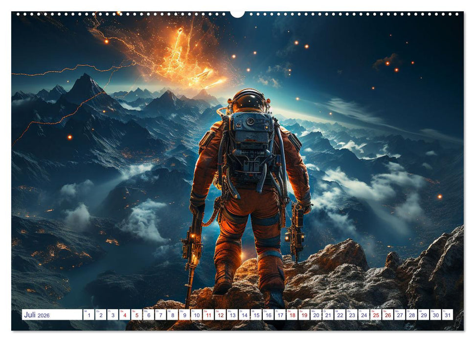Ferne Welten (CALVENDO Premium Wandkalender 2026)