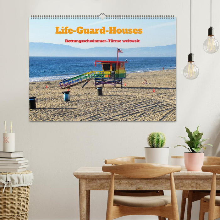 Life-Guard-Houses (CALVENDO Wandkalender 2026)
