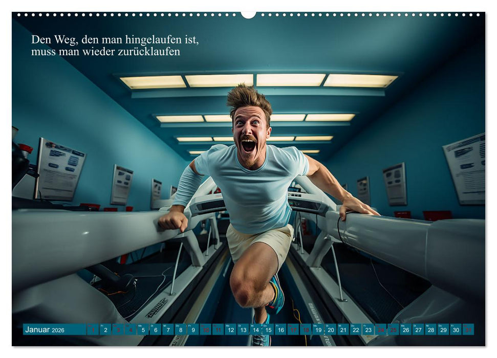 Das macht Spaß, haben sie gesagt (CALVENDO Wandkalender 2026)