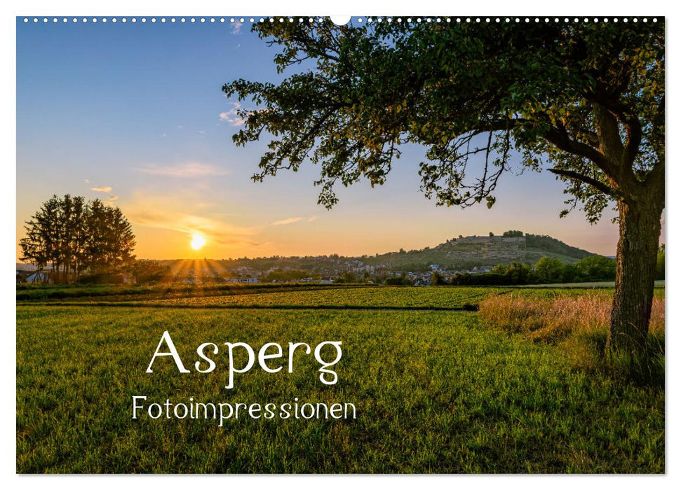 Asperg - Fotoimpressionen (CALVENDO Wandkalender 2026)