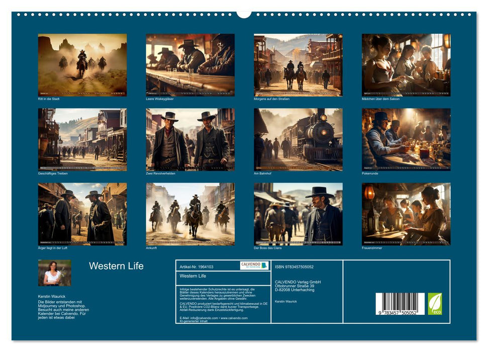Western Life (CALVENDO Premium Wandkalender 2026)