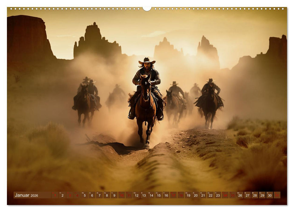Western Life (CALVENDO Premium Wandkalender 2026)
