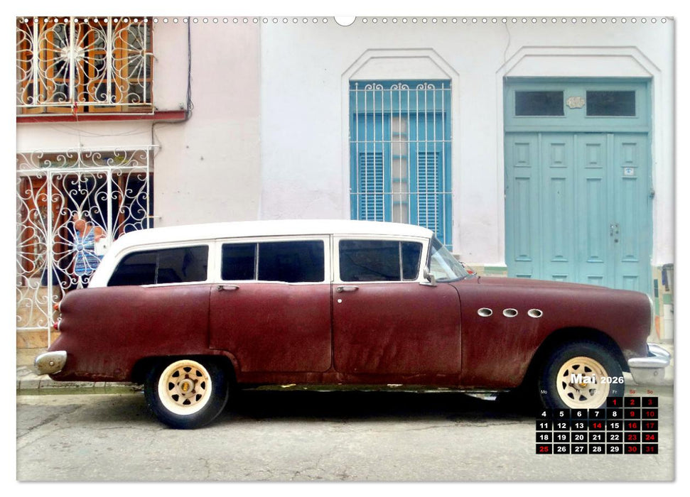 BEST OF BUICK - Ein Kombi-Klassiker in Kuba (CALVENDO Wandkalender 2026)